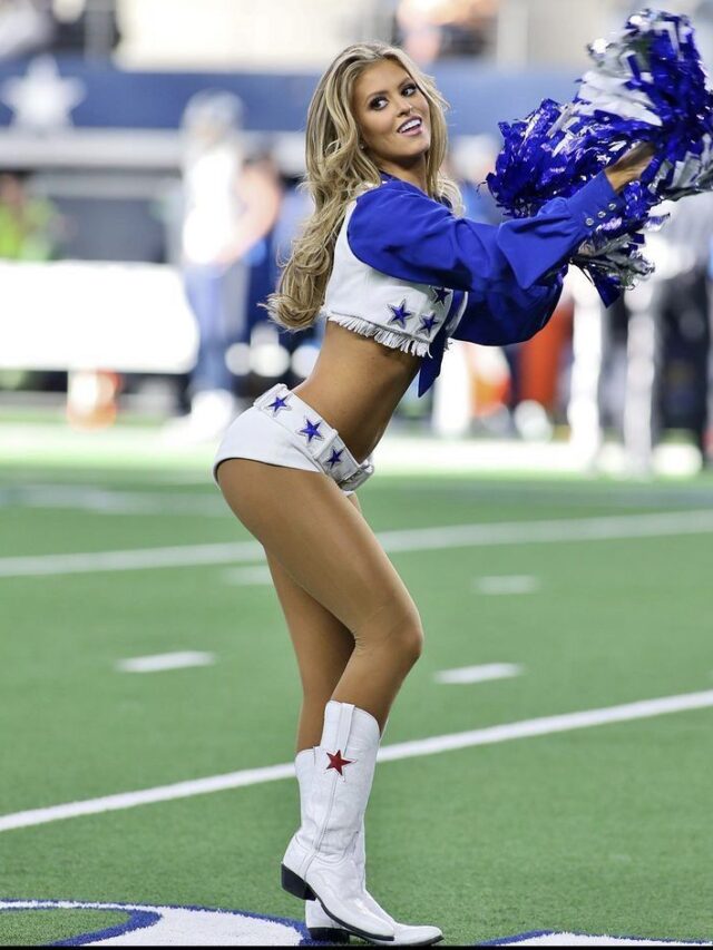 Dallas Cowboys Cheerleader Claire Wolford’s Viral Photo » Biography Wallah