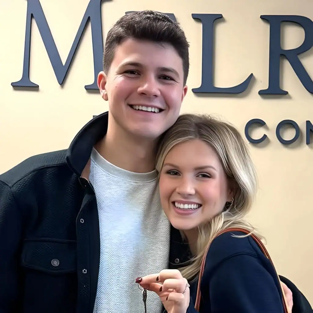 Katie Bates and Travis Clark