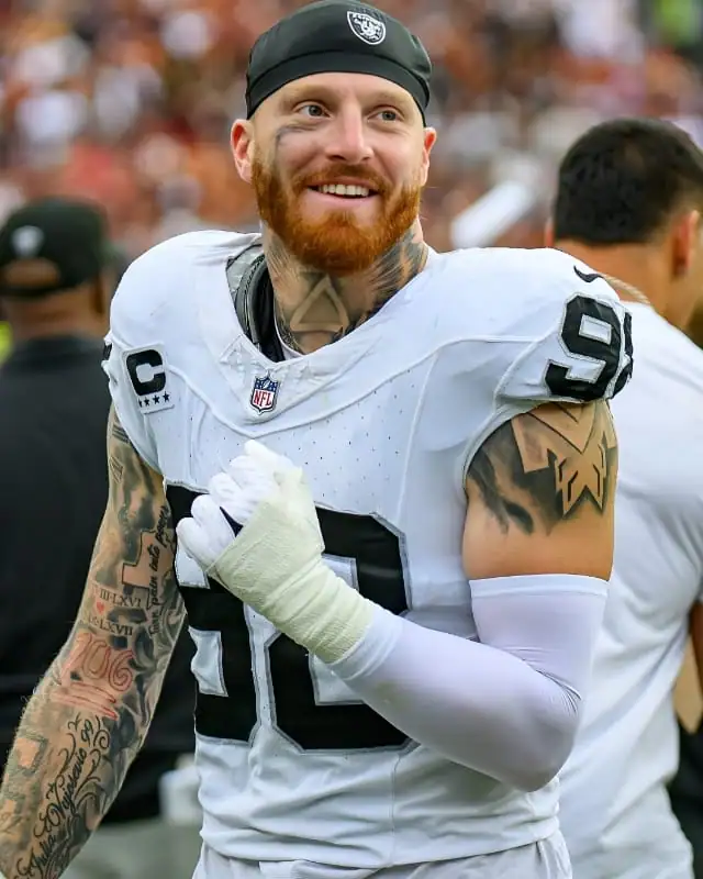 Maxx Crosby Height, Age, Wife, Stats, Net Worth And More